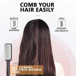 4 In 1 Self Cleaning Hair Brush Deal #48