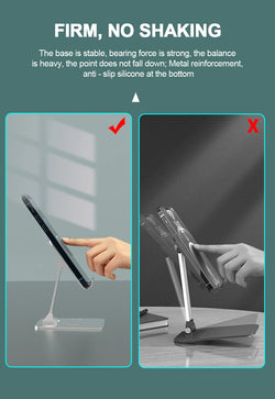Aluminum Foldable Phone & Tablet Desk Stand