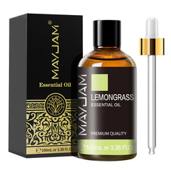 MAYJAM 100ml Essential Oil with Dropper (Sandalwood, Lavender, Eucalyptus, Vanilla)