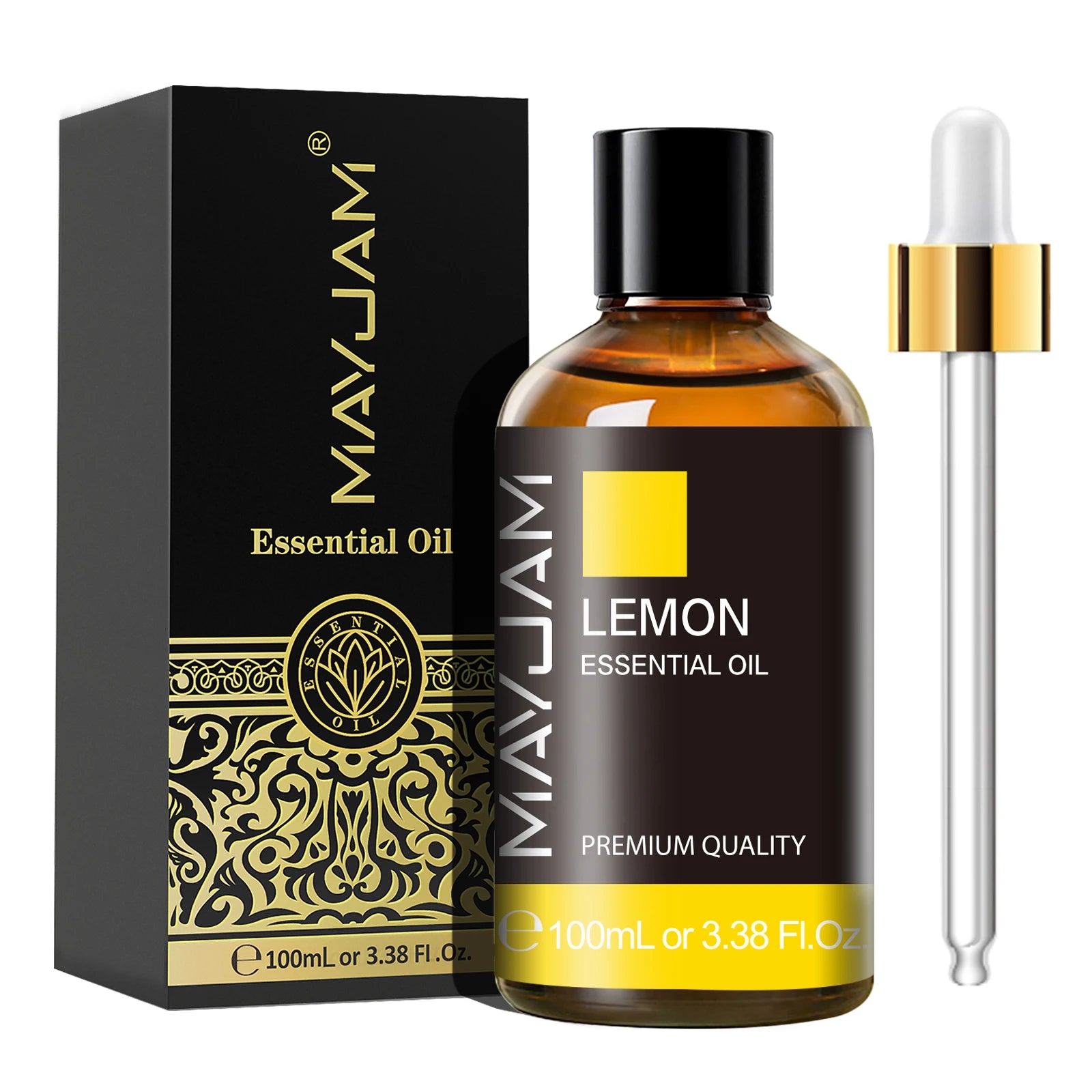 MAYJAM 100ml Essential Oil with Dropper (Sandalwood, Lavender, Eucalyptus, Vanilla)