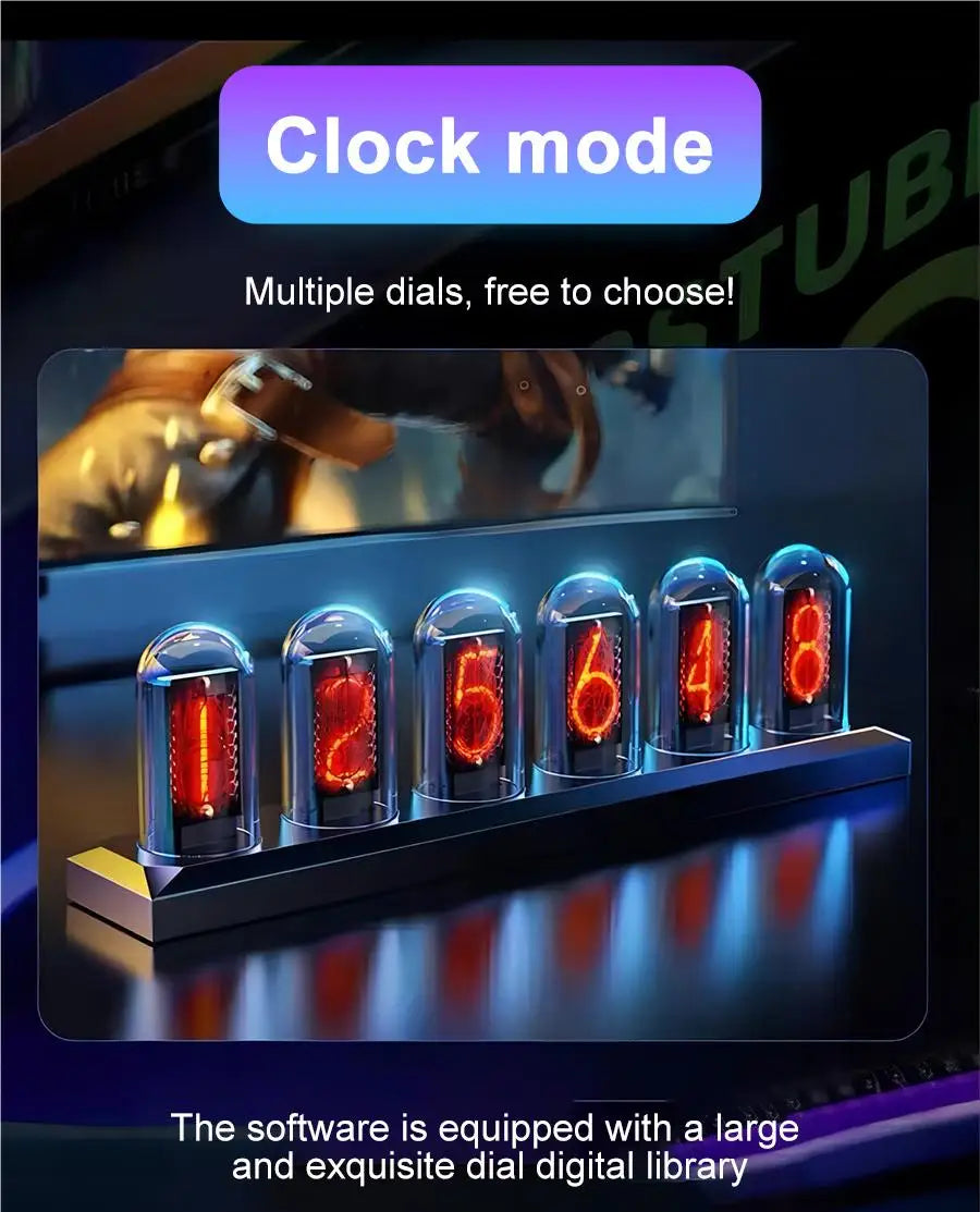GlowTube RGB Nixie Clock
