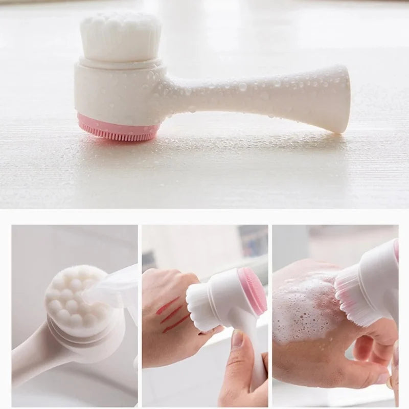 2-in-1 Silicone Face Brush