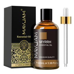 MAYJAM 100ml Essential Oil with Dropper (Sandalwood, Lavender, Eucalyptus, Vanilla)