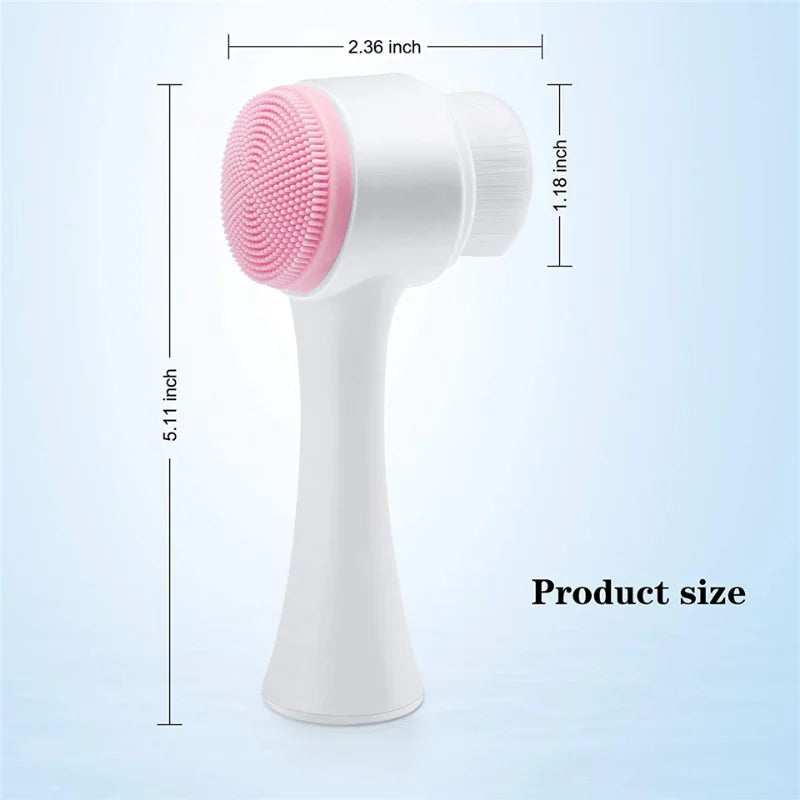 2-in-1 Silicone Face Brush