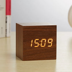 LED Wooden Alarm Clock Deal #70