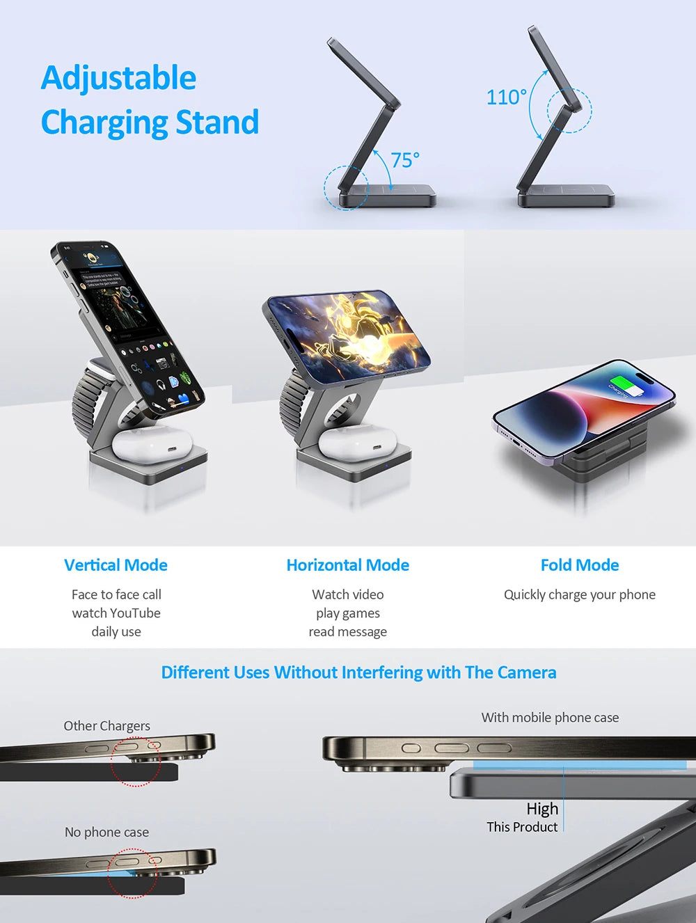 Wireless Charger 3 in 1