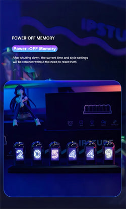 GlowTube RGB Nixie Clock