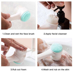 2-in-1 Silicone Face Brush