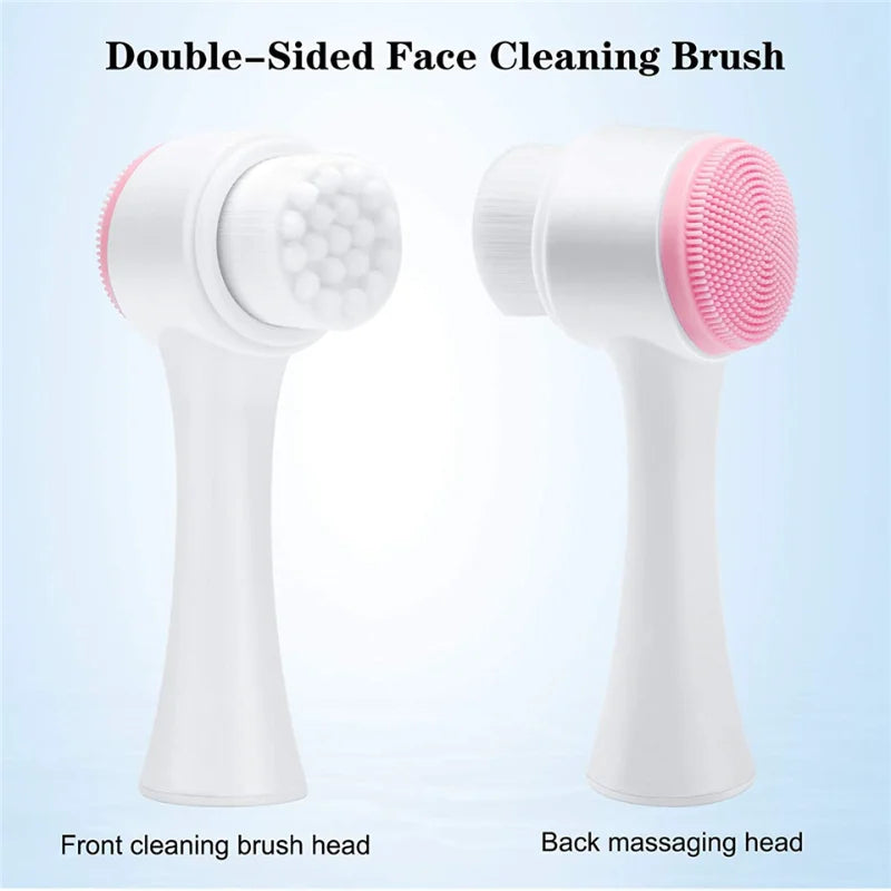 2-in-1 Silicone Face Brush
