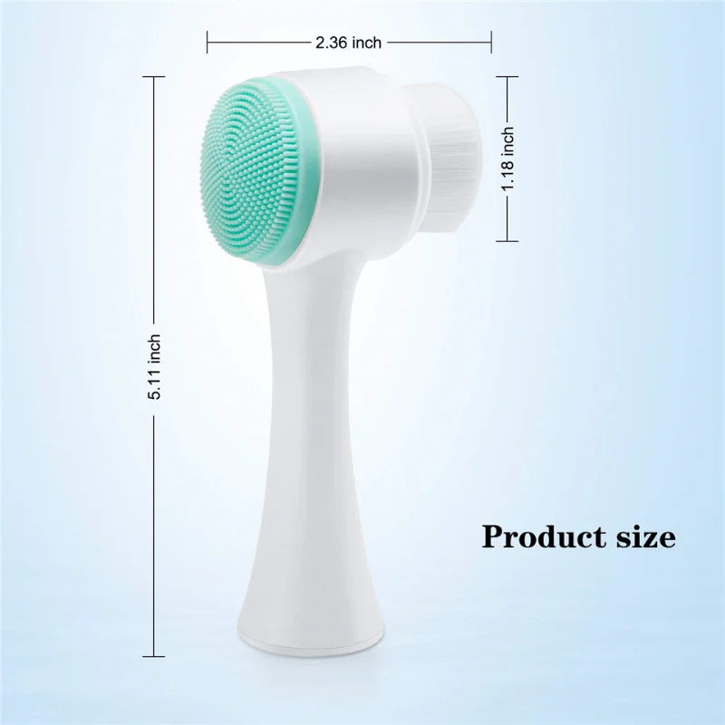 2-in-1 Silicone Face Brush