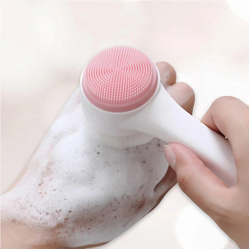 2-in-1 Silicone Face Brush