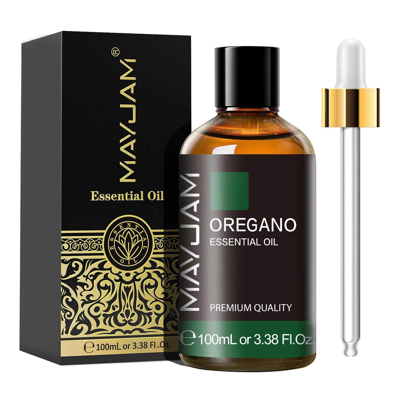 MAYJAM 100ml Essential Oil with Dropper (Sandalwood, Lavender, Eucalyptus, Vanilla)