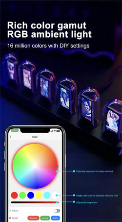 GlowTube RGB Nixie Clock