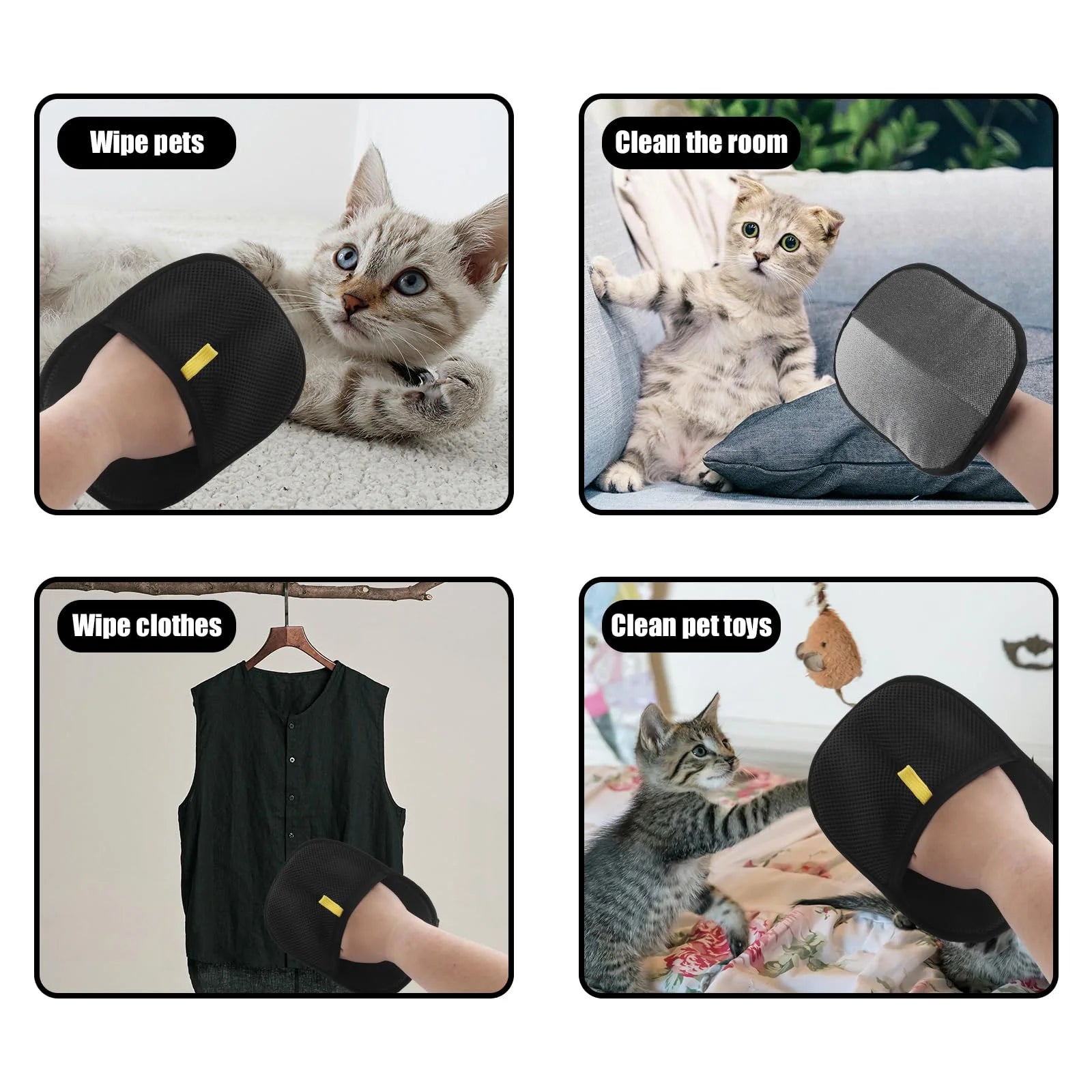 FurLift Double-Sided Pet Hair Gloves