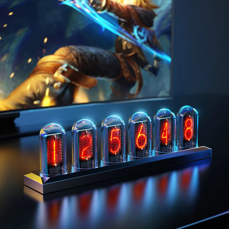 GlowTube RGB Nixie Clock