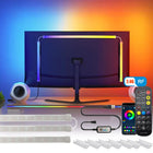RGBIC LED Monitor Backlight, USB + App & Music Sync (24–34")