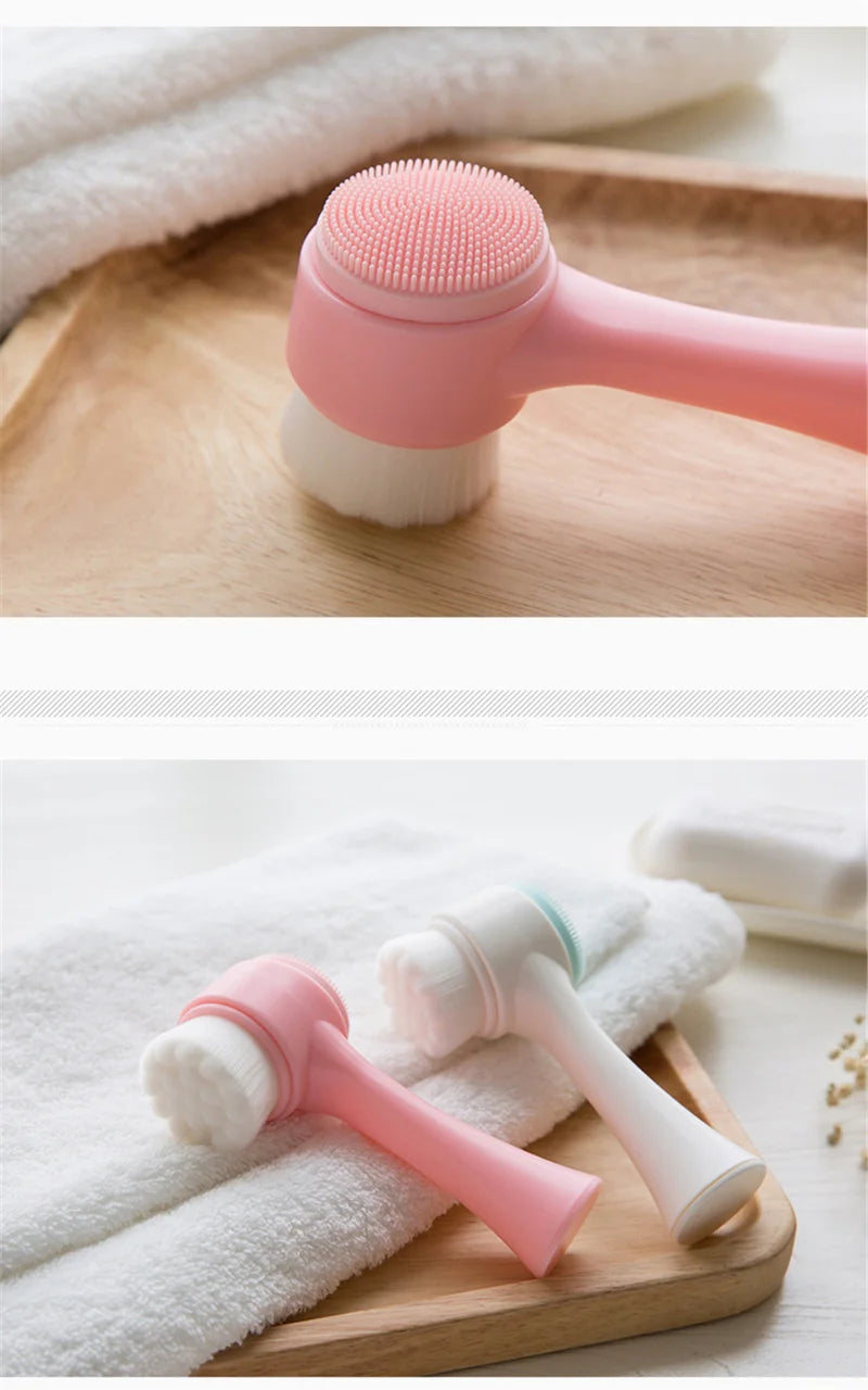 2-in-1 Silicone Face Brush