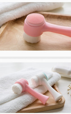 2-in-1 Silicone Face Brush