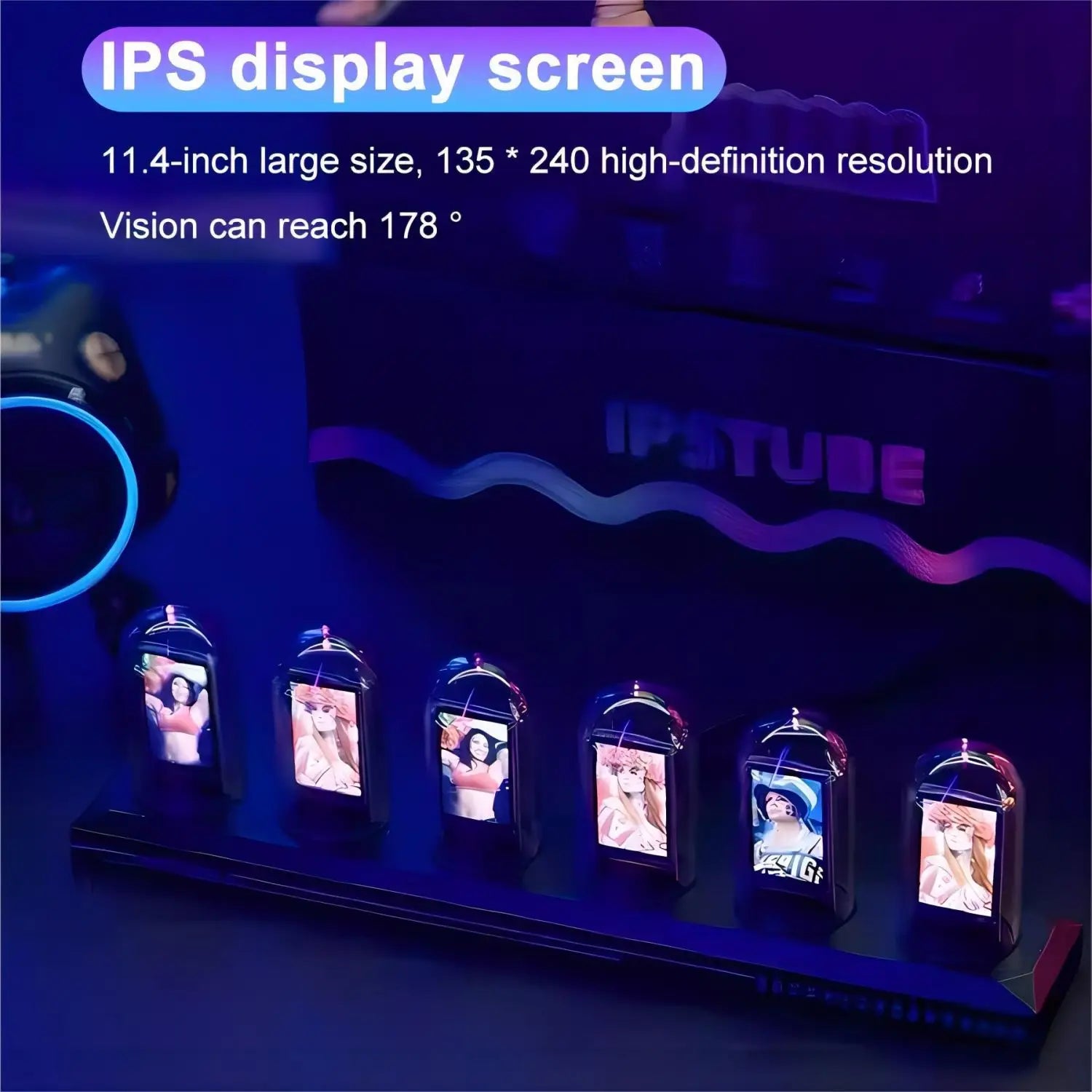GlowTube RGB Nixie Clock