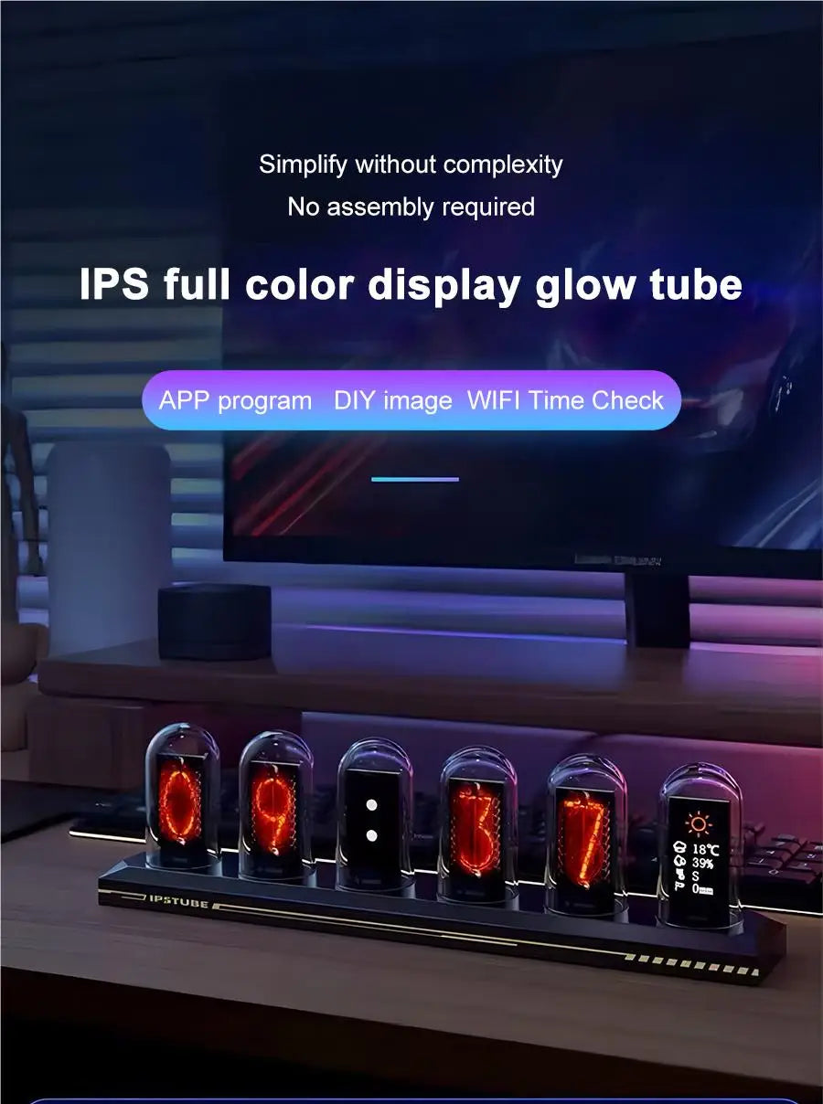 GlowTube RGB Nixie Clock