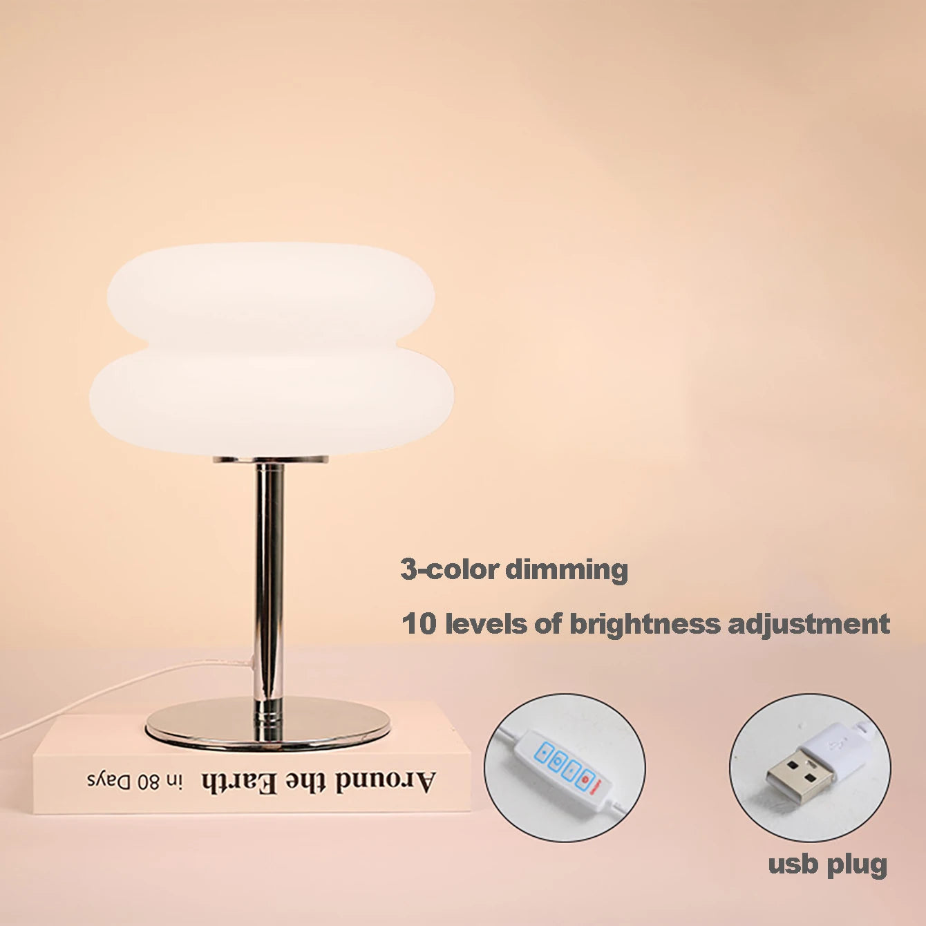 Cloud Glow bedside lamp