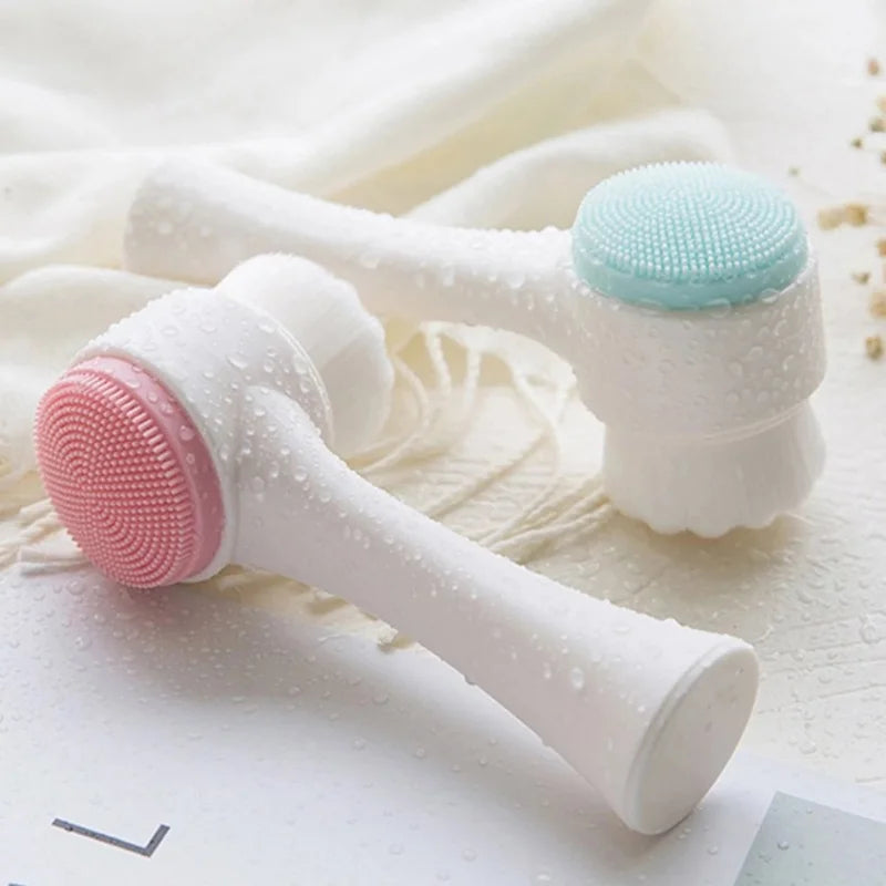 2-in-1 Silicone Face Brush