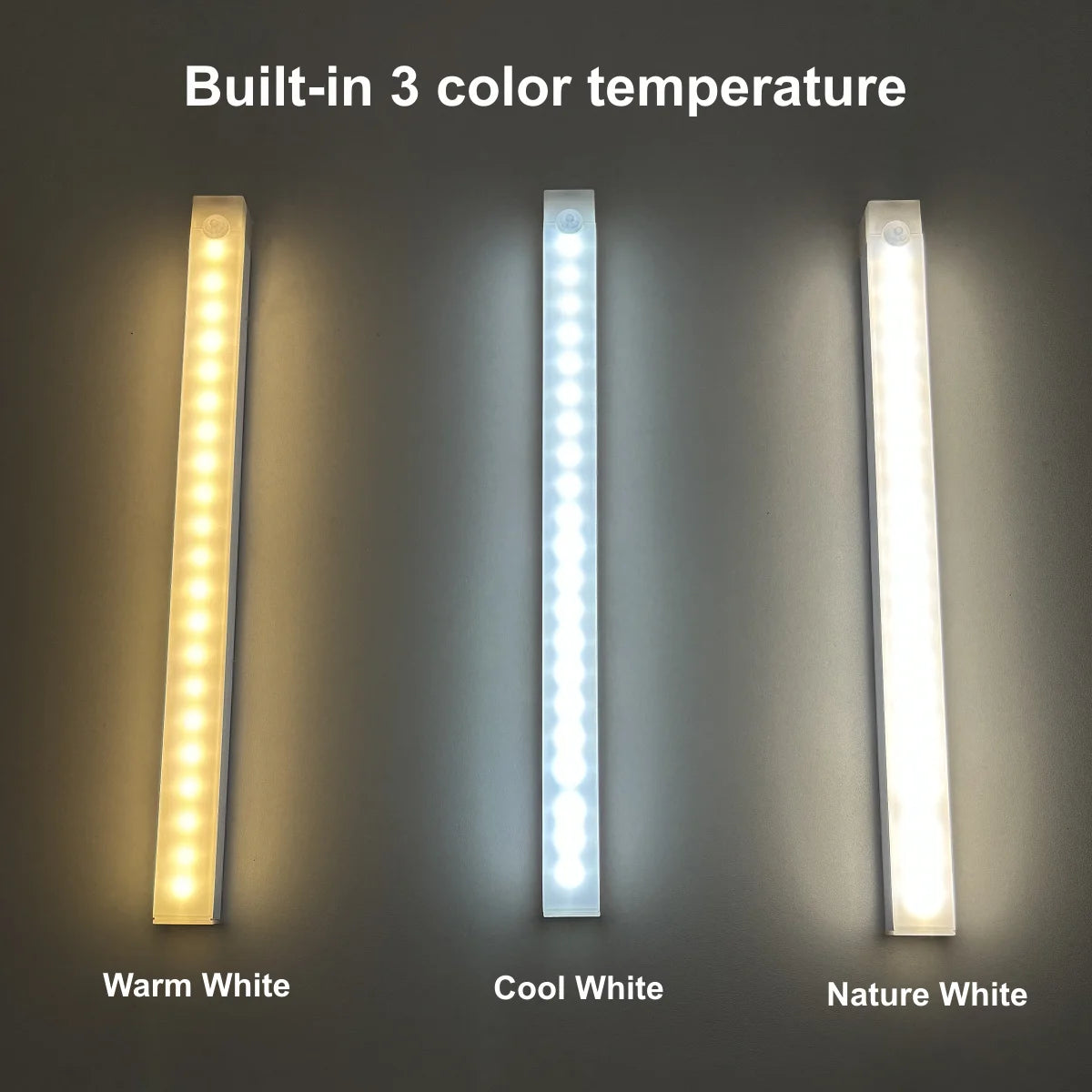 LED strips with motion sensor