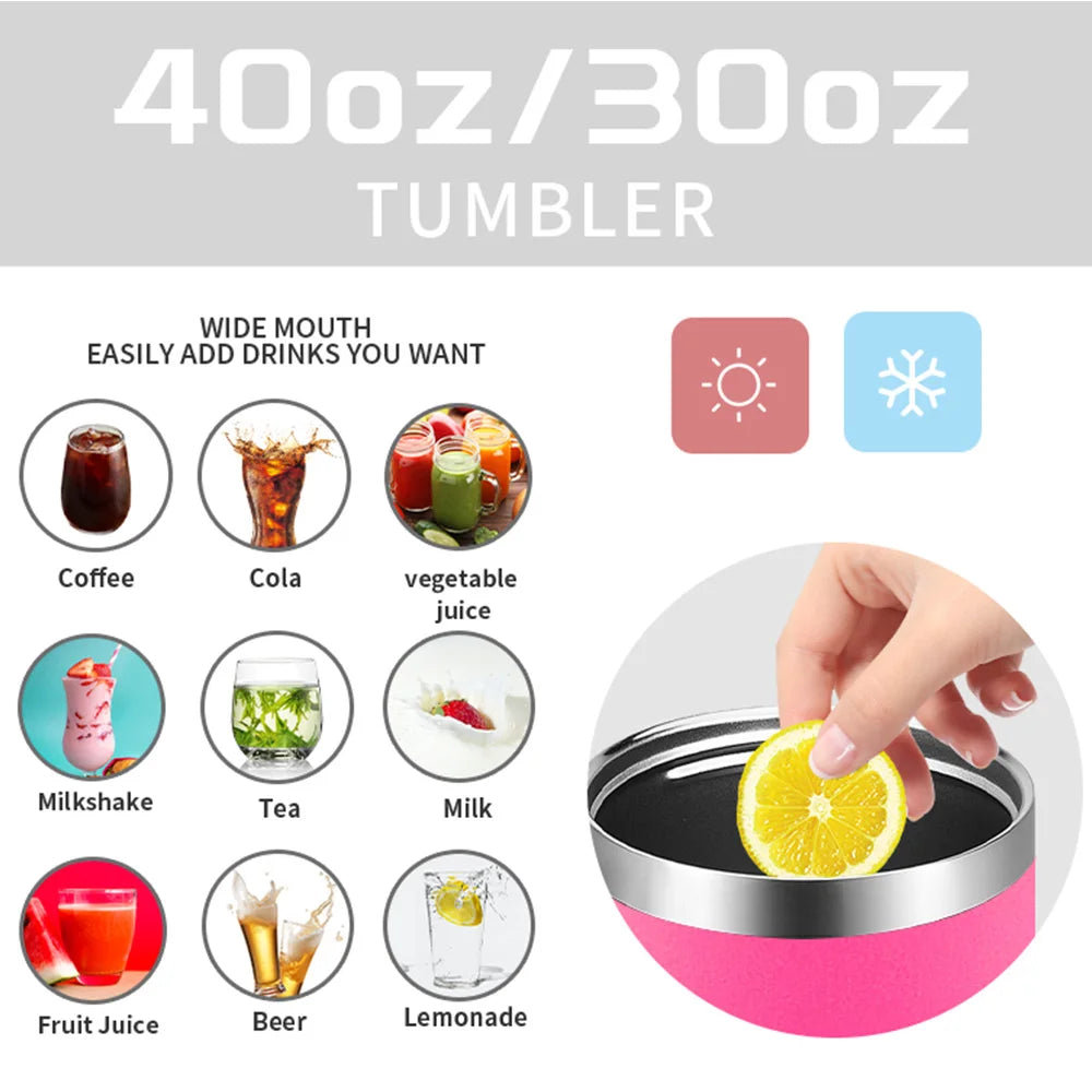 Stainless Steel Thermal Tumbler #80
