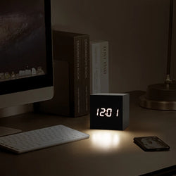 LED Wooden Alarm Clock Deal #70