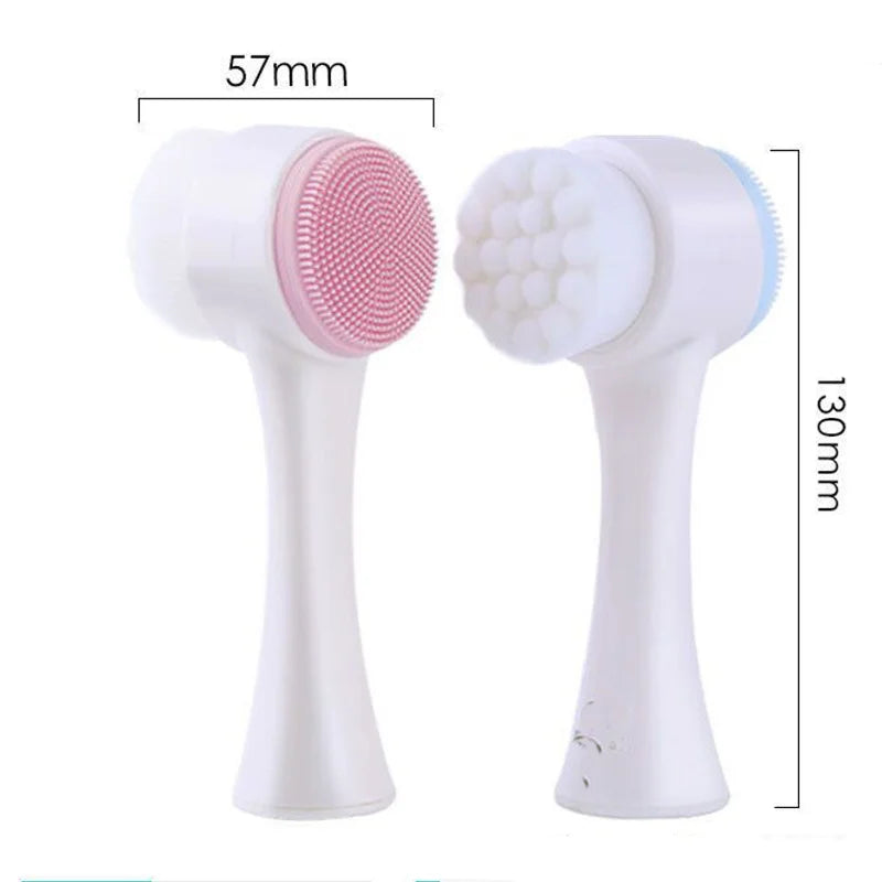 2-in-1 Silicone Face Brush